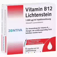 Vitamin B12 1 000 Μg Lichtenstein Ampull 5x1 Ml