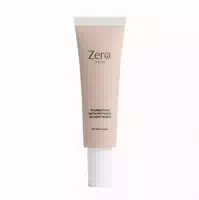 Zero Skin Foundation mit Peptiden, 10 Light Warm Hautpflegende Formel mit Hyaluronsäure