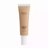 Zero Skin Foundation mit Peptiden, 25 Medium Warm Hautpflegende Formel mit Hyaluronsäure