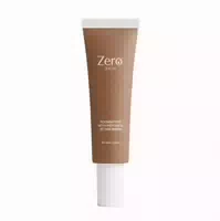 Zero Skin Foundation mit Peptiden, 35 Tan Warm Hautpflegende Formel mit Hyaluronsäure