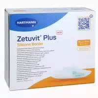 Zetuvit Plus Silicone Border Steril 10x10 cm 10 st