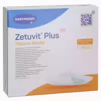 Zetuvit Plus Silicone Border Steril 17,5x17,5 cm