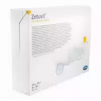 Zetuvit Plus Silicone Border Steril 20x25 cm