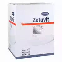 Zetuvit Saugkompressen Steril 10x10 cm 25 st Kompressen