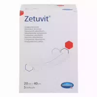 Zetuvit Saugkompressen Steril 20x40 cm 5 st Kompressen