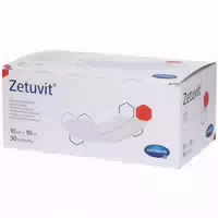 Zetuvit Saugkompressen Unsteril 10x10 cm 30 st Kompressen