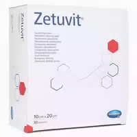Zetuvit Saugkompressen Unsteril 10x20 cm 30 st Kompressen
