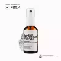 Zimply Natural Natrium Sulfuricum Komplex Pflanzbasierte Rezeptur 30 ml