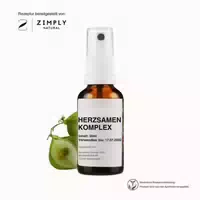 Zimply Natural Herzsamen Komplex Pflanzbasierte Rezeptur 30 ml