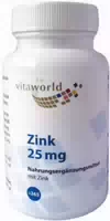 Zink 25 mg Tabletten 365 st