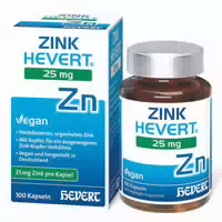 Zink Hevert 25 mg Kapseln 100 Stück