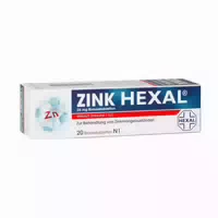 Zink Hexal 20 St Brausetabletten