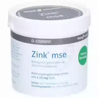 Zink Ii Mse 1,25 mg Tabletten 120 st