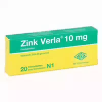 Zink Verla 10 mg Filmtabletten