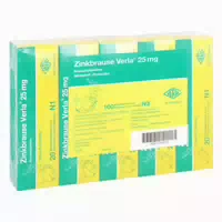 Zinkbrause Verla 25mg 20 st Brausetabletten