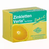 Zinkletten Verla Orange Lutschtabletten 200 st