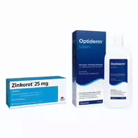 Zinkorot 25 Mg Tabletten Optiderm Lotion