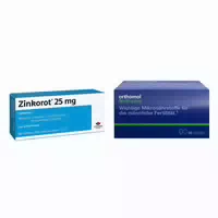 Zinkorot 25 Mg Tabletten Orthomol Fertil Plus Kapseln