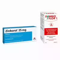 Zinkorot 25 mg Tabletten Symbioflor 1 Suspension