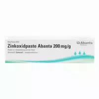 Zinkoxidpaste Abanta 200 mg g Paste Z Anw A D Haut