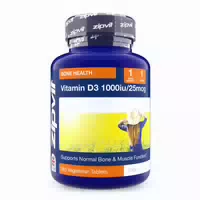 Zipvit Vitamin D3 High Strength 1000ie für Immunsystem & Knochen