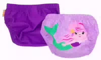 Zoocchini Badewindel 2er Set Mia die Meerjungfrau Gr m