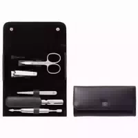 Zwilling Beauty Classic Inox Druckknopf Etui Maniküre Set 5tlg