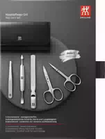 Zwilling Beauty Classic Maniküre Set 5tlg in Schwarz