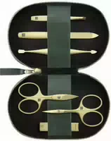 Zwilling Beauty Maniküre Pediküre Set 6tlg Mit Nagelschere Vegan, Grün